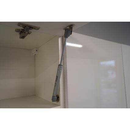 Kuhinjski sestav CELESTE 240 cm, visok sijaj, bela