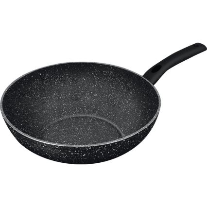 Lamart - Ponev WOK 28 cm črna