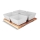 Lamart - Set 4x porcelanasta skleda 19x19 cm + lesen pladenj