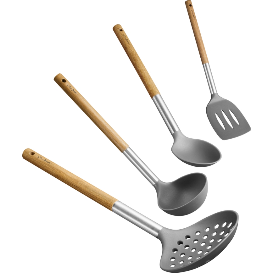 Lamart - Set kuhinjskih pripomočkov 4 kom. akacija