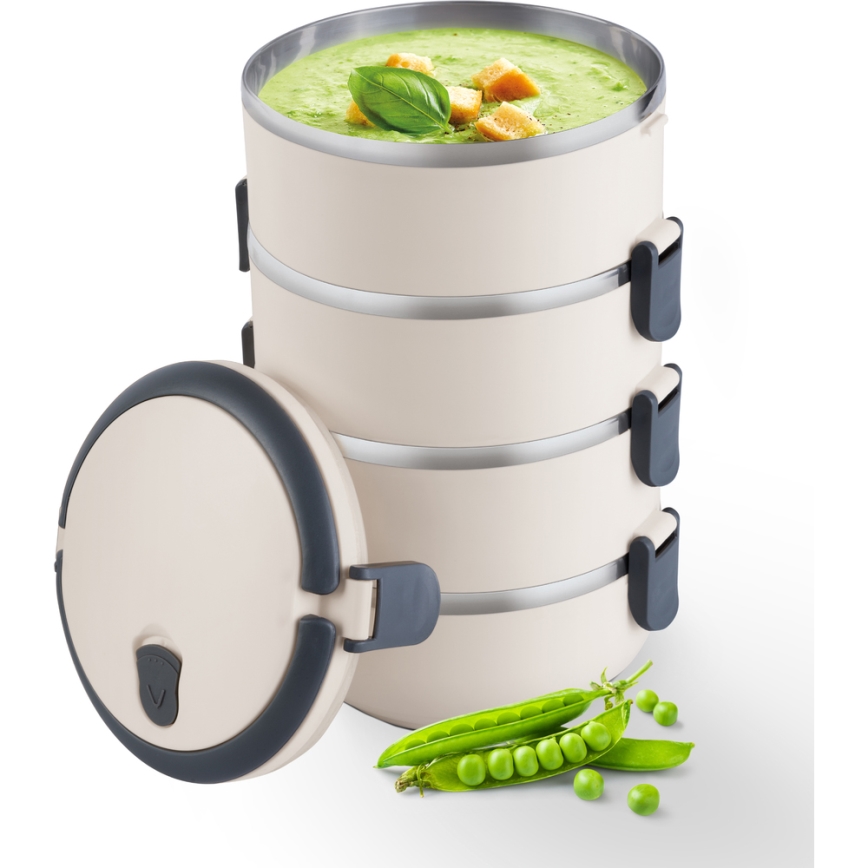 Lamart - Termo posoda za hrano 2,4 l bež