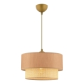 Lampa ECHO 1xE27/60W/230V bežova