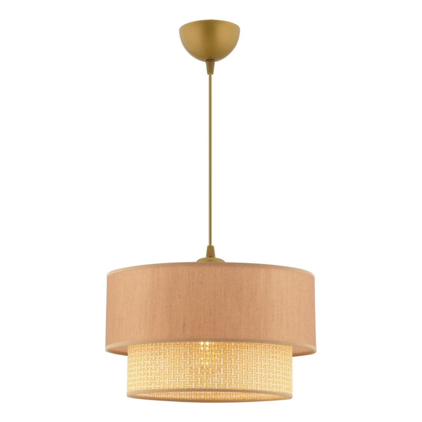 Lampa ECHO 1xE27/60W/230V bežova