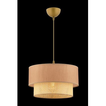 Lampa ECHO 1xE27/60W/230V bežova
