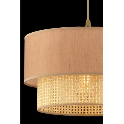Lampa ECHO 1xE27/60W/230V bežova