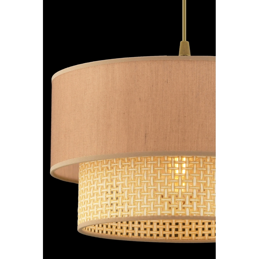 Lampa ECHO 1xE27/60W/230V bežova