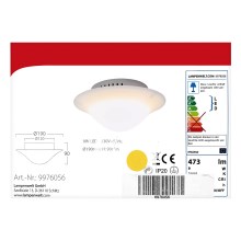 Lampenwelt - LED Stropna svetilka LED/9W/230V