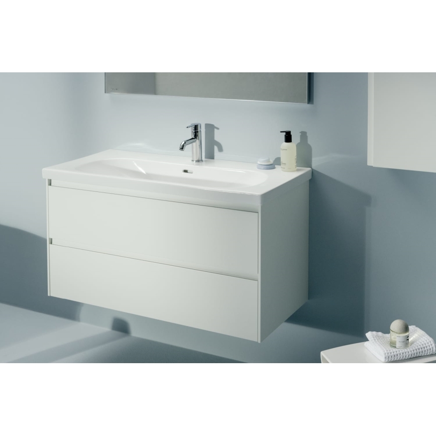 LAUFEN H3110810041201 - Pipa za umivalnik LUA 19,2 cm sijajni krom