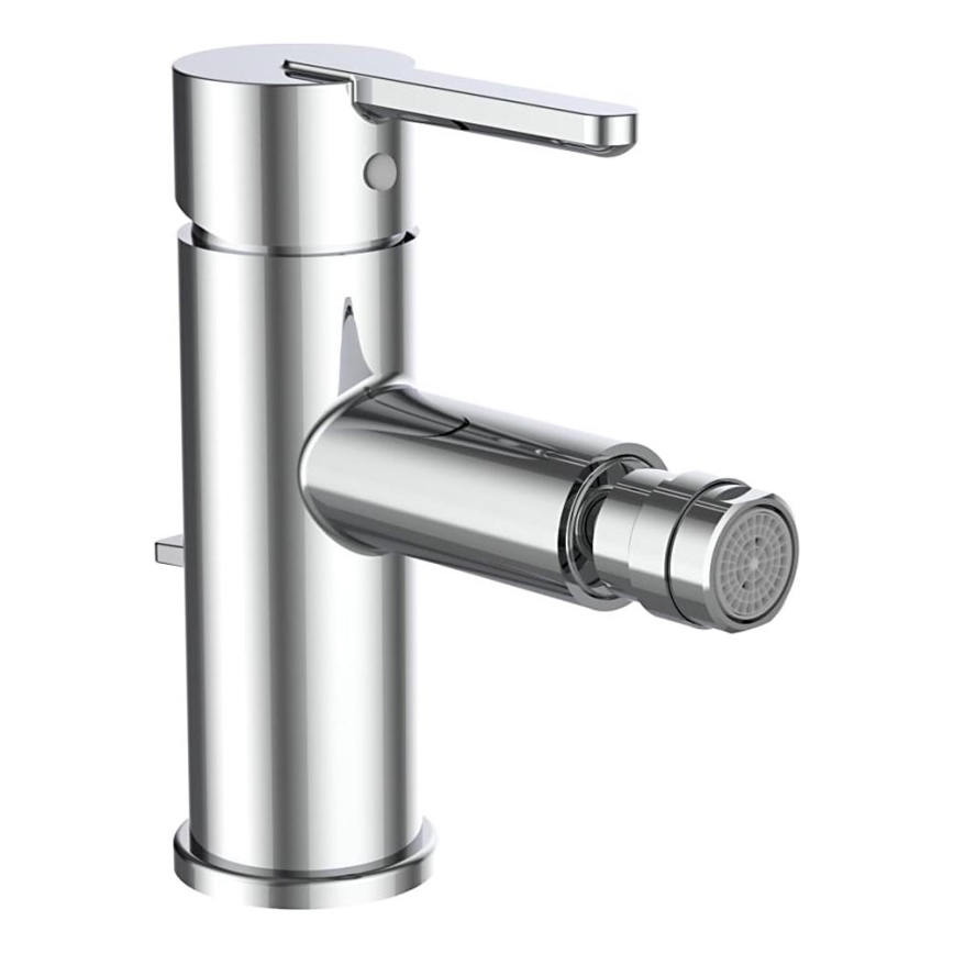 LAUFEN H3410810041141 - Pipa za bide + odtok s prelivom LUA sijajni krom