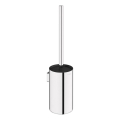 LAUFEN H3840610040001 - Stenska WC-krtača NIARA, krom visokega sijaja