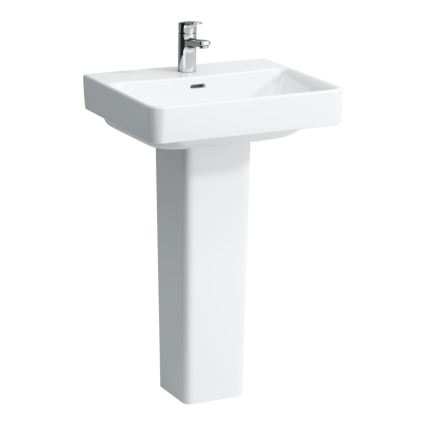 LAUFEN H8109620001041 - Umivalnik za pult/stenski PRO 55 x 46,5 cm keramika/bela