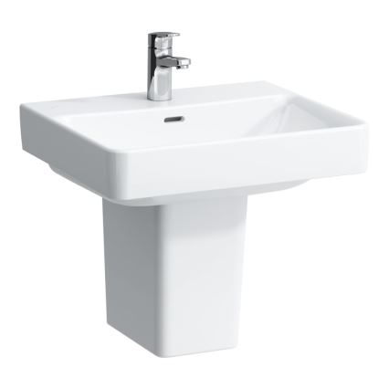 LAUFEN H8109620001041 - Umivalnik za pult/stenski PRO 55 x 46,5 cm keramika/bela