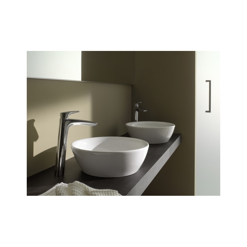 LAUFEN H8129620001091 - Pultni umivalnik PRO, Ø 42 cm, keramika/bela