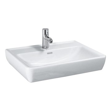LAUFEN H8189510001041 - Namizni umivalnik/obesna PRO 55x48 cm keramika/bela