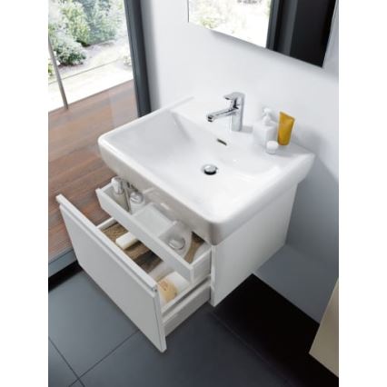 LAUFEN H8189510001041 - Namizni umivalnik/obesna PRO 55x48 cm keramika/bela