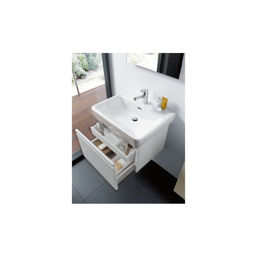 LAUFEN H8189510001041 - Namizni umivalnik/obesna PRO 55x48 cm keramika/bela