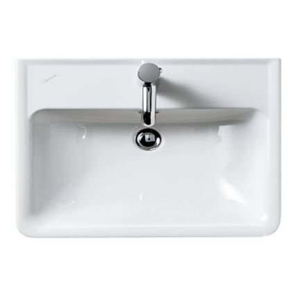 LAUFEN H8189510001041 - Namizni umivalnik/obesna PRO 55x48 cm keramika/bela