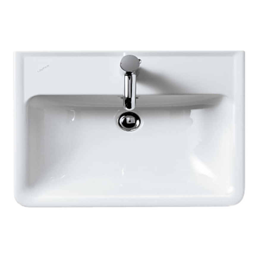 LAUFEN H8189510001041 - Namizni umivalnik/obesna PRO 55x48 cm keramika/bela