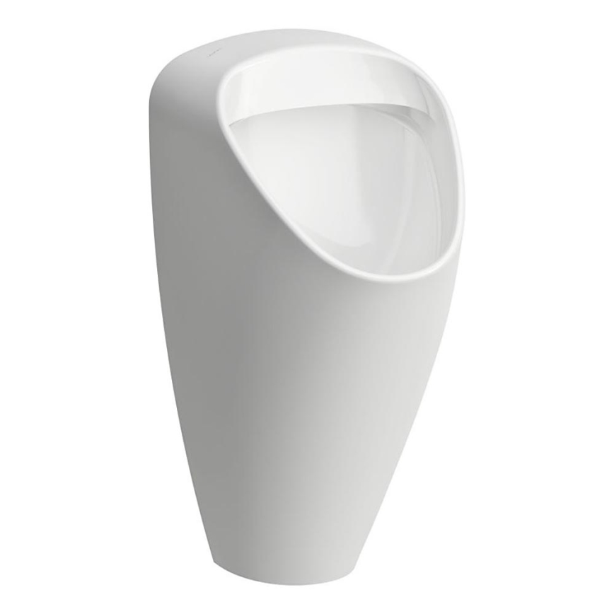 LAUFEN H8410610000001 - Pisoar CAPRINO z notranjim dovodom, zadnjim odtokom, keramika/bela