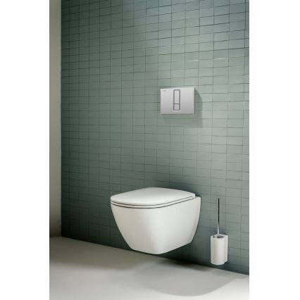 LAUFEN H8660800000001 - Viseča WC školjka LUA keramika/bela + WC sedež SoftClose LUA duroplast/bela