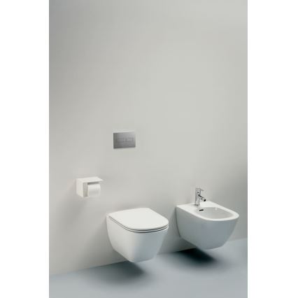 LAUFEN H8660800000001 - Viseča WC školjka LUA keramika/bela + WC sedež SoftClose LUA duroplast/bela