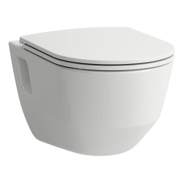 LAUFEN H8669540000001 - Viseča WC školjka PRO keramika/bela + WC sedež SoftClose PRO duroplast/bela