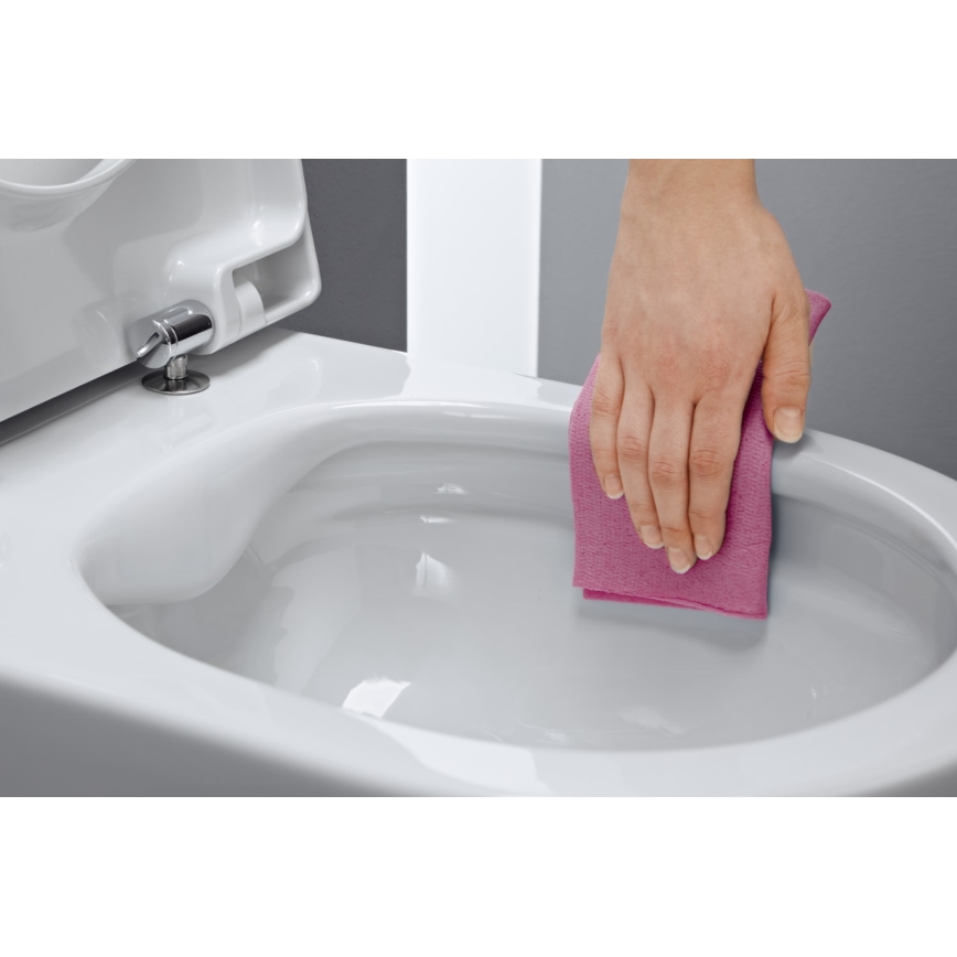 LAUFEN H8669540000001 - Viseča WC školjka PRO keramika/bela + WC sedež SoftClose PRO duroplast/bela