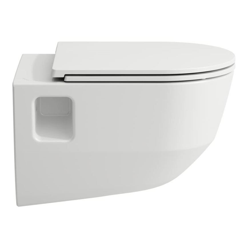 LAUFEN H8669540000001 - Viseča WC školjka PRO keramika/bela + WC sedež SoftClose PRO duroplast/bela
