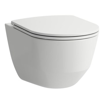 LAUFEN H8669570000001 - Viseča WC školjka PRO keramika/bela + WC sedalo SoftClose PRO duroplast/belo