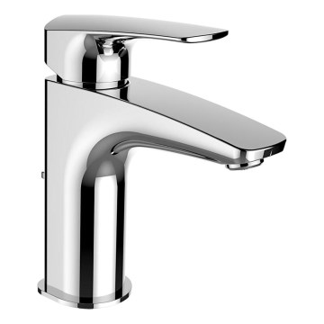 LAUFEN HF500701100000 - Pipa za umivalnik + odtok s prelivom LAURIN 16,2 cm sijajni krom