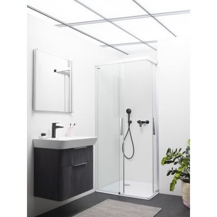 LAUFEN HF500702428000 - Pipa za umivalnik LAURIN 16,2 cm titan mat črna