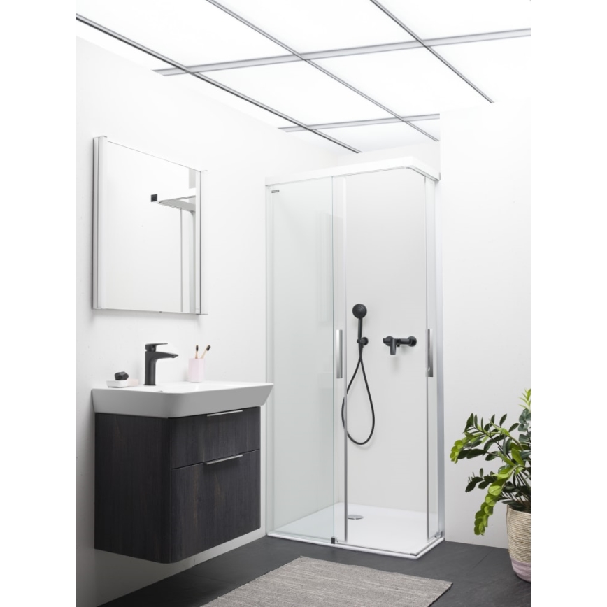 LAUFEN HF500702428000 - Pipa za umivalnik LAURIN 16,2 cm titan mat črna