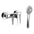 LAUFEN HF500750100600 - Tuš komplet z baterijo LAURIN, krom visokega sijaja