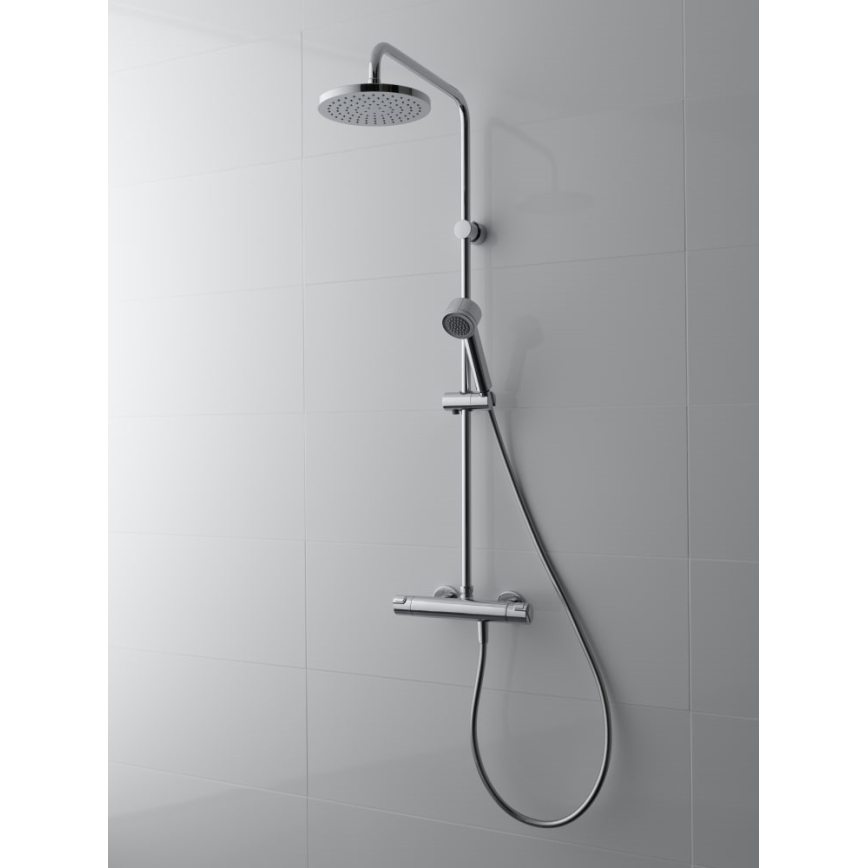 LAUFEN HF500957100600 - Tuš set s termostatsko pipo CITYPRO sijajni krom
