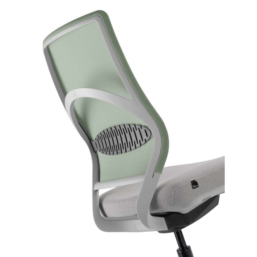 LD Seating - Pisarniški stol ARCUS siv/zelen