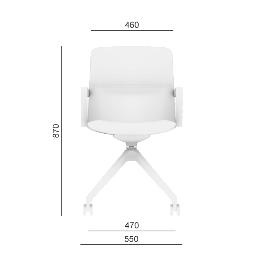 LD Seating - Pisarniški stol FLEXI zelen
