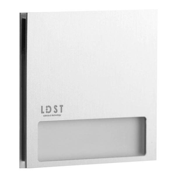 LDST AL-01-SS-BZ5 - LED Stopniščna svetilka ALEX 5xLED/1,2W/230V mat krom 6500K