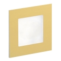 LDST AN-01-SZ-BZ9 - LED stopniščna svetilka ANGEL 9xLED/1,2W/230V zlata 6500K