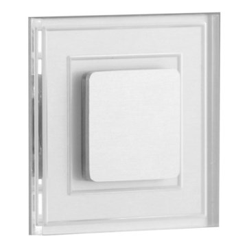 LDST KE-01-SS-BZ8 - LED stopniščna svetilka KELLY 8xLED/1,2W/230V mat krom 6500K