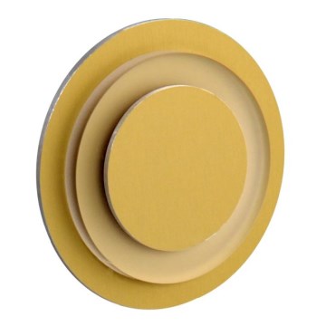 LDST LI-01-SZ-BC8 - LED stopniščna svetilka LILI 8xLED/1,2W/230V zlata 3500K
