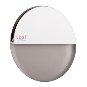 LDST RO-01-B-BZ4 - LED stopniščna svetilka ROBIN 4xLED/1,2W/230V bela 6500K