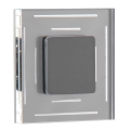 LDST SP-01-SC-BZ8- LED stopniščna svetilka SPACE 8xLED/1,2W/230V mat črna 6500K