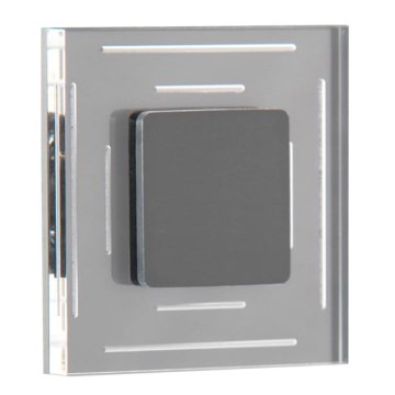 LDST SP-01-SC-BZ8- LED stopniščna svetilka SPACE 8xLED/1,2W/230V mat črna 6500K
