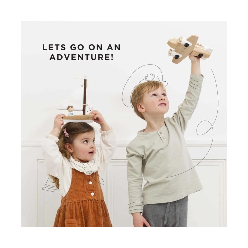 Le Toy Van - Leseno letalo