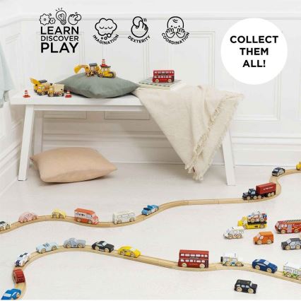 Le Toy Van - Set reševalnih avtomobilov s helikopterjem