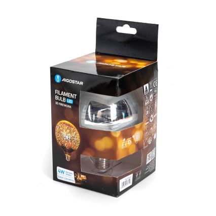 LED 3D Dekorativna žarnica E27/4W/230V - Aigostar