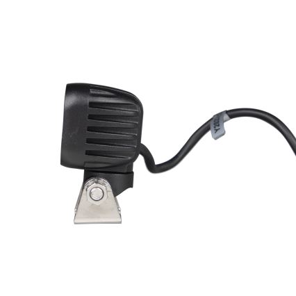 LED Avto reflektor BLACK LED/10W/10-30V IP69 5700K kvadraten