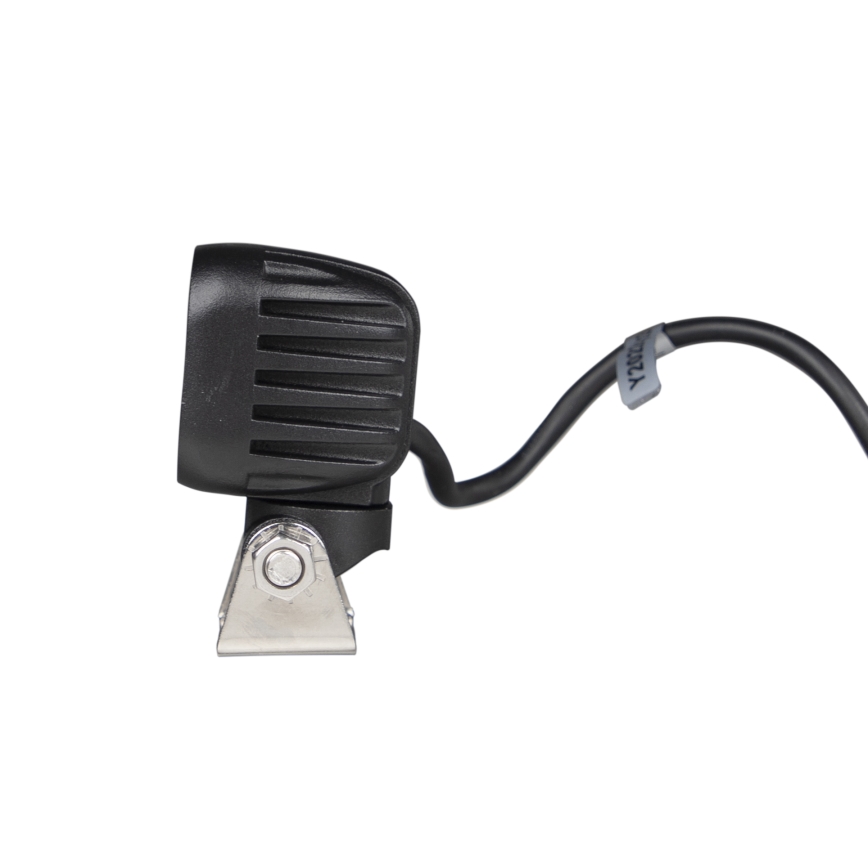 LED Avto reflektor BLACK LED/10W/10-30V IP69 5700K kvadraten