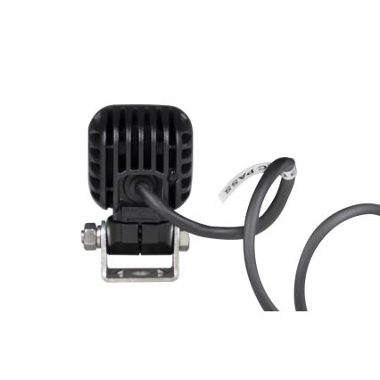 LED Avto reflektor BLACK LED/10W/10-30V IP69 5700K kvadraten