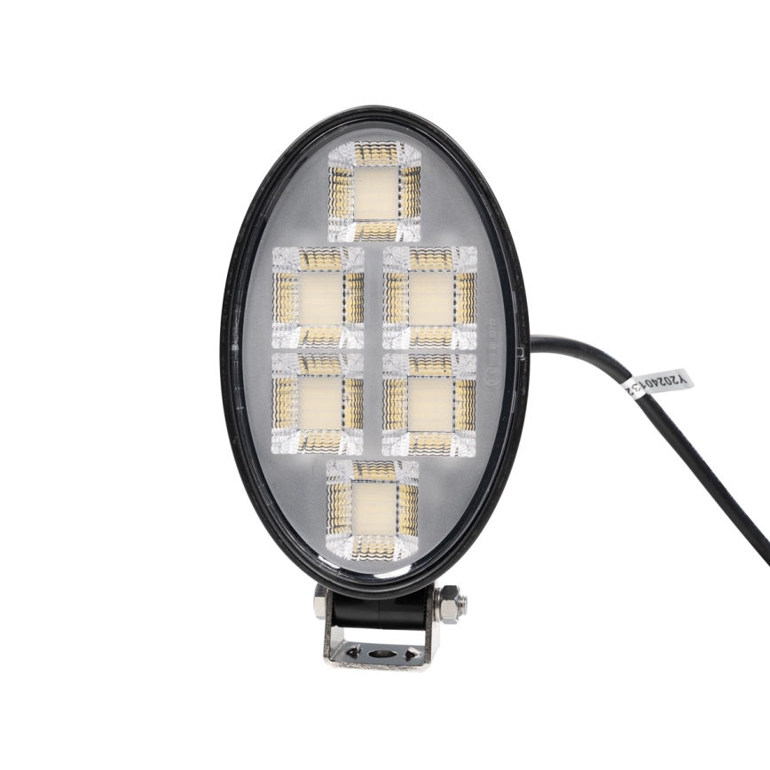 LED Avto reflektor BLACK LED/150W/10-30V IP69 5700K oval